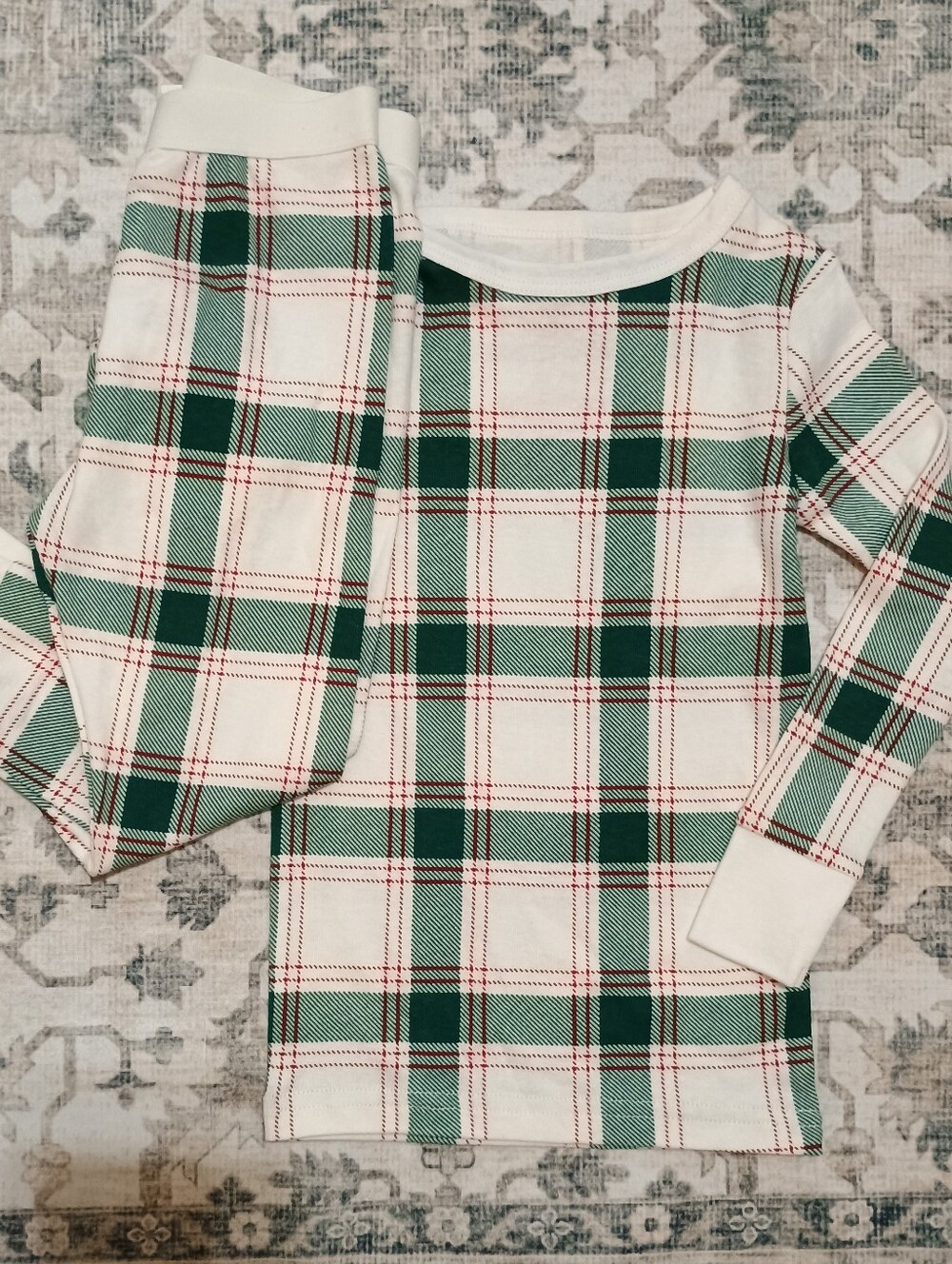 NWT Christmas PJ Set, 2T - Picture 1 of 5